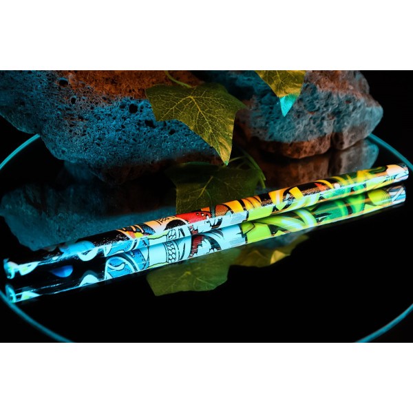 MARPUÇ BAŞLIK DESENLİ RENK KISA